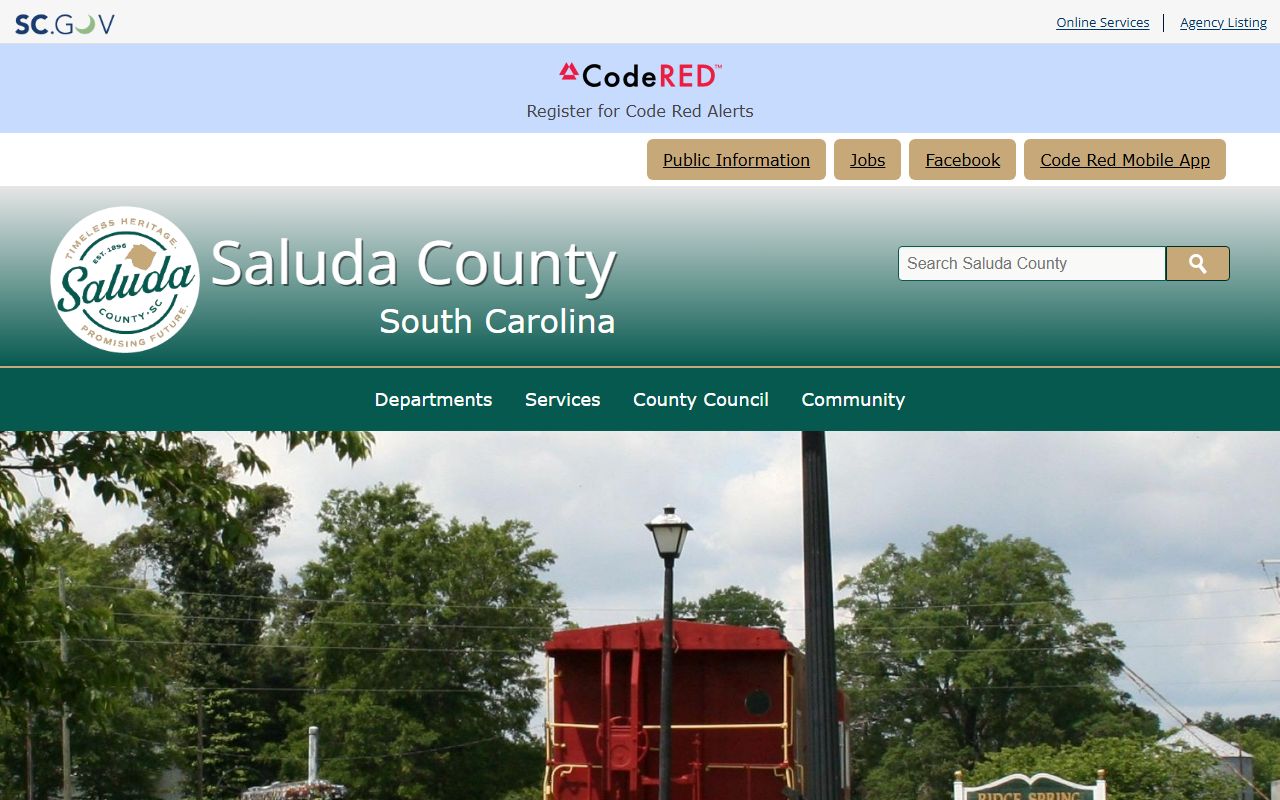 Saluda County court records official county homepage